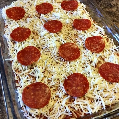 Anytime Pizza Casserole