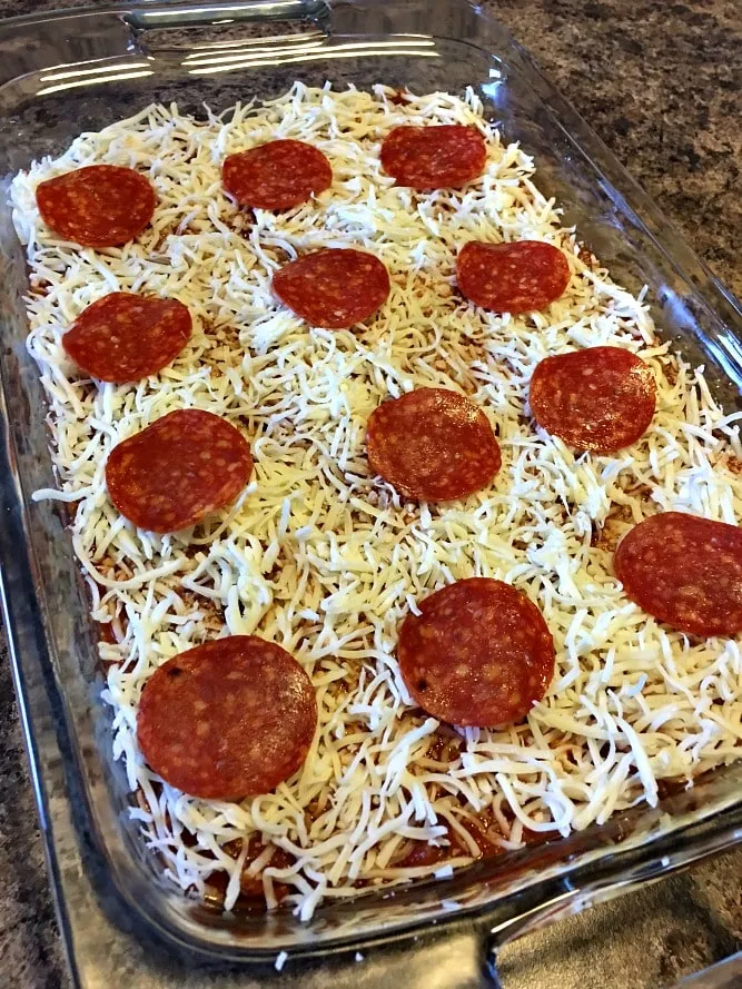 Anytime Pizza Casserole