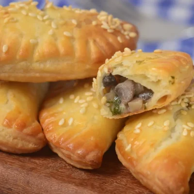 Appetizers Half Moon Cheese Pies