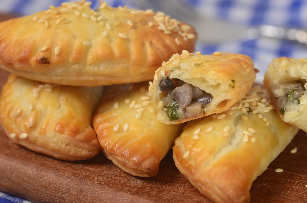 Appetizers Half Moon Cheese Pies