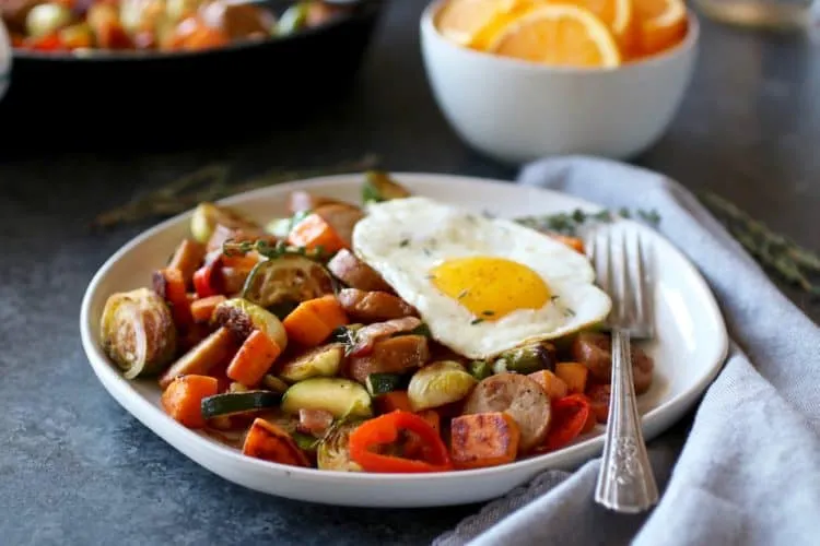 Apple And Chicken Hash