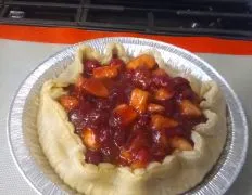 Apple And Cranberry Galette