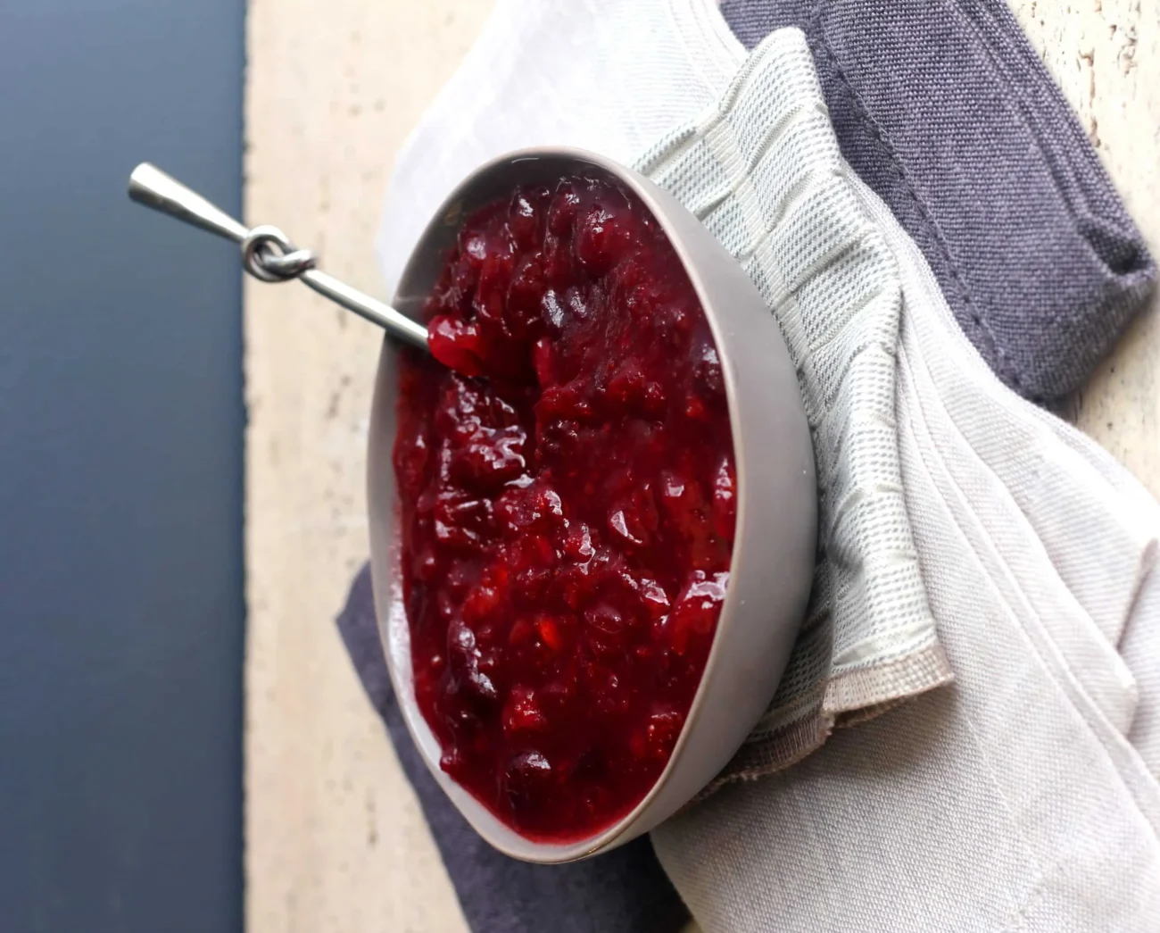 Apple And Dried Cranberry Salsa