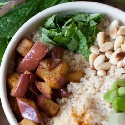 Apple And Mint Couscous