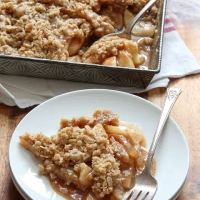 Apple And Pear Crisp