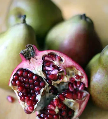 Apple And Pomegranate Tart Tartin