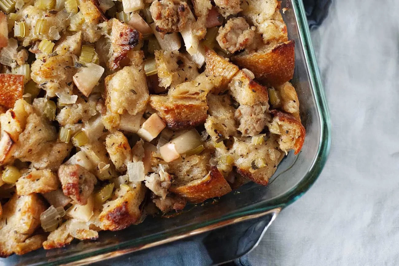 Apple And Sausage Stuffing