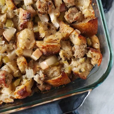 Apple And Sausage Stuffing