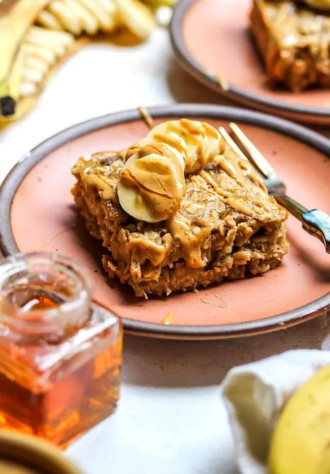 Apple, Banana Casserole With Almonds