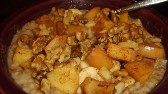 Apple, Banana, Oatmeal Treat For One