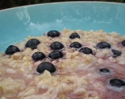 Apple Blueberry Oatmeal