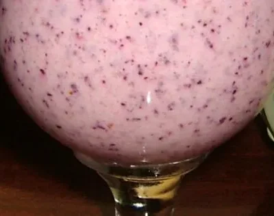 Apple Blueberry Smoothie