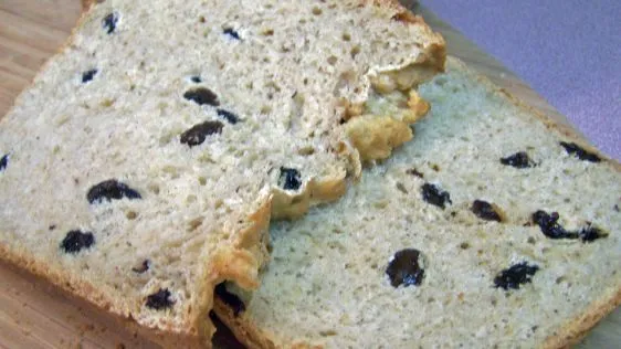 Apple Cider Spiced Raisin Bread