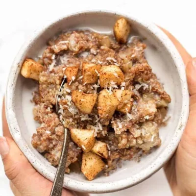 Apple Cinnamon Breakfast Quinoa