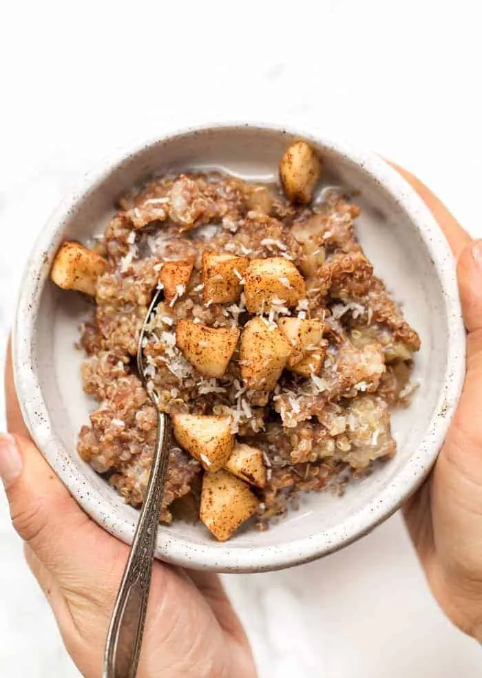 Apple Cinnamon Breakfast Quinoa