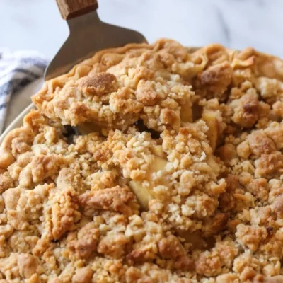 Apple Cinnamon Crumble Pie