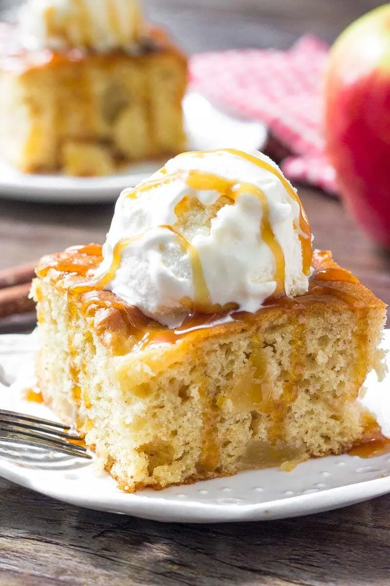 Apple Cinnamon Sugared Muffins From A Cake Mix!