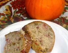 Apple Cranberry Bundt Cake