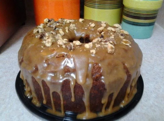 Apple Date Bundt Cake