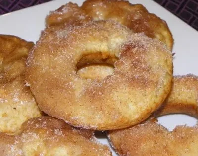 Apple Doughnuts Baked