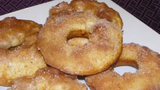 Apple Doughnuts Baked