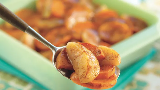 Apple-Glazed Sweet Potatoes: A Perfect Fall Side Dish