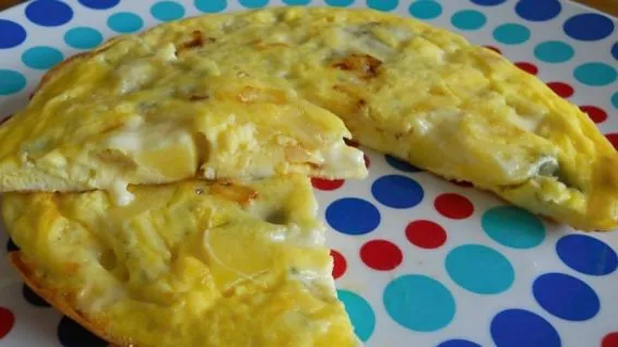 Apple Gorgonzola Frittata