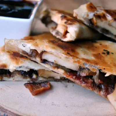 Apple Gouda Quesadillas