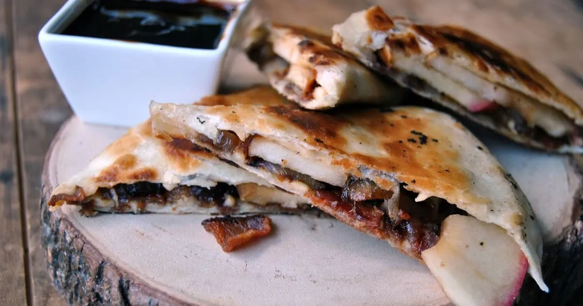 Apple Gouda Quesadillas