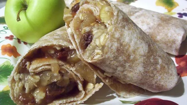 Apple Jack Breakfast Wraps