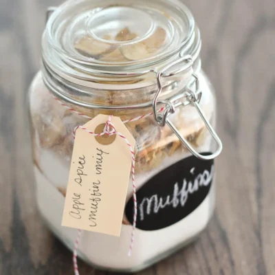 Apple Muffins Gift Mix In A Jar