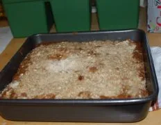 Apple Oatmeal Crumb Cake