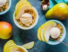 Apple Or Pear Crisp For One