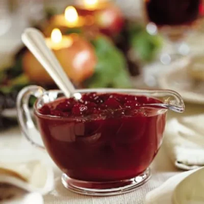 Apple Orange Cranberry Sauce