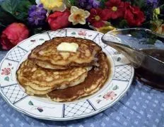 Apple Pancakes With Apple Syrup