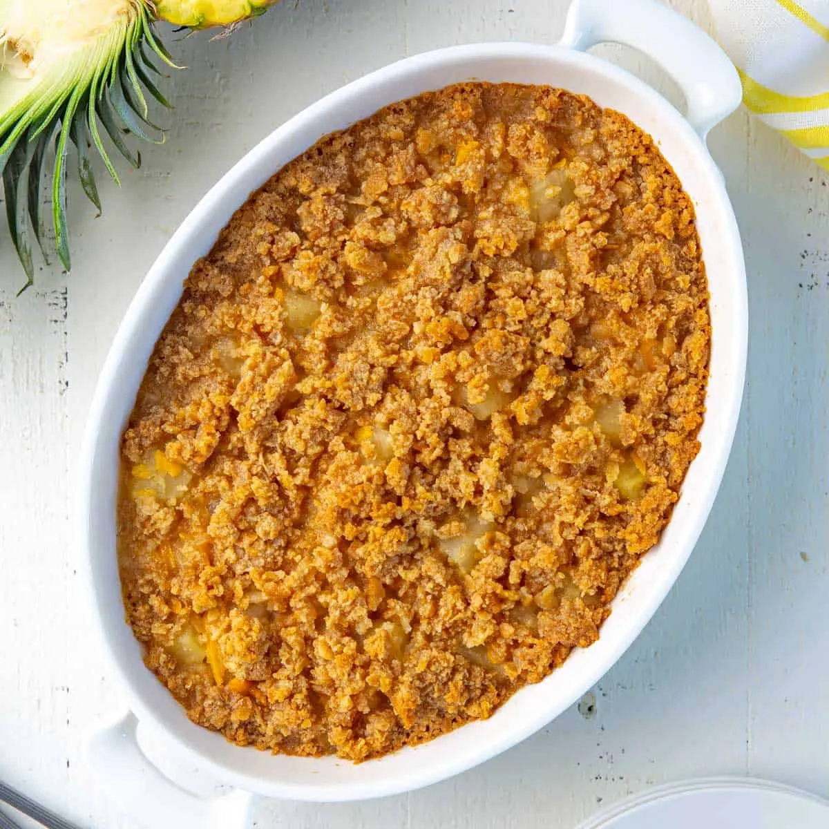 Apple-Pineapple Casserole