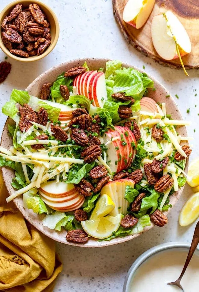 Apple Romaine Salad