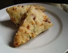 Apple Smoked Bacon And Cheddar Scones