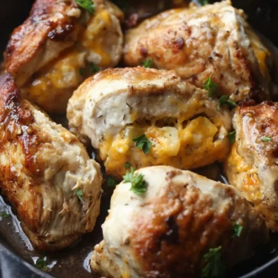 Apple Stuffed Chicken Breasts