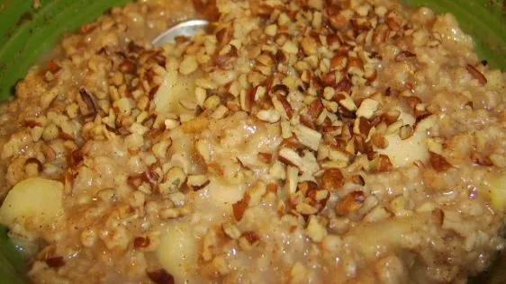 Apple Walnut Oatmeal