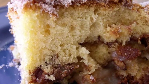 Apple and Sour Cream Coffee Cake Delight