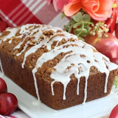 Applesauce Date Nut Bread