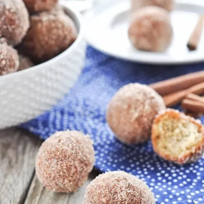 Applesauce Drop Doughnuts