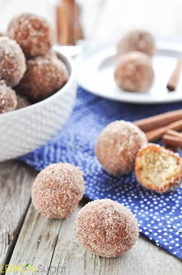 Applesauce Drop Doughnuts