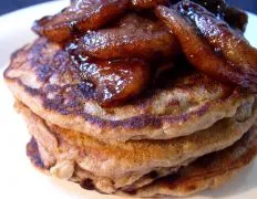 Applesauce Oat Pancakes