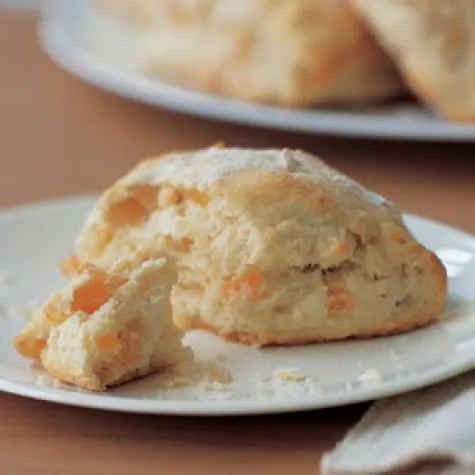 Apricot And Ginger Scones