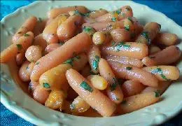 Apricot And Tarragon Baby Carrots