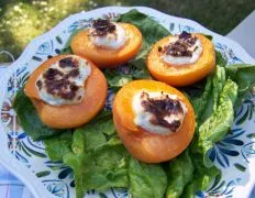 Apricots With Blue Cheese