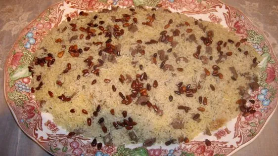 Arabic Style Rice With Lamb Meat