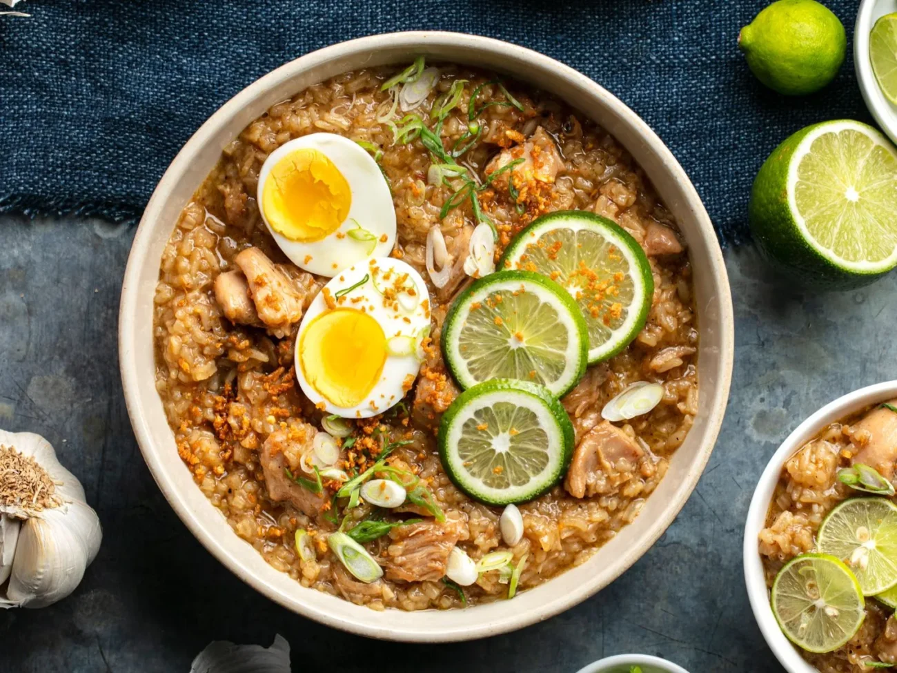 Arroz Caldo Filipino Rice Porridge With